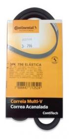 CORREIA 3PK AR CONDICIONADO VW GOL VOYAGE SAVEIRO G5 FOX